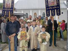 Procesiuni cu icoane și stâlpări de Florii