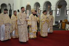 Slujire arhierească la Catedrala episcopală din Caransebeș