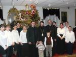 Colindători la reşedinţa episcopală 2008