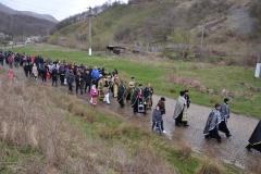 Procesiune în vinerea Floriilor