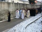 Ajunul Bobotezei la mănăstirea Vasiova