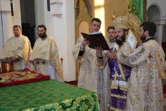 Slujire chiriarhală la Catedrala episcopală din Caransebeş