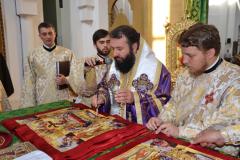 Slujire chiriarhală la Catedrala episcopală din Caransebeş