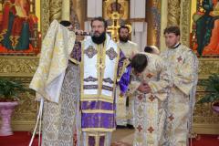 Slujire chiriarhală la Catedrala episcopală din Caransebeş