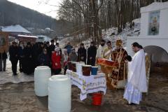 Ajunul Bobotezei la Mănăstirea Vasiova