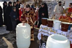 Ajunul Bobotezei la Mănăstirea Vasiova