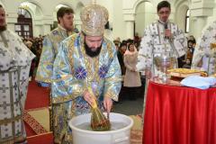 Botezul Domnului la Catedrala episcopală din Caransebeș