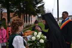 Pictura bisericii din Parohia Sacu a fost sfințită