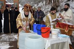 Ajunul Bobotezei la Mănăstirea Vasiova