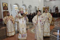 Slujire arhierească la Catedrala episcopală din Caransebeș