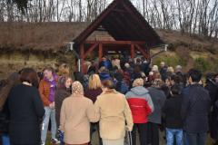 Crucea-monument istoric din Scăiuș a fost sfințită