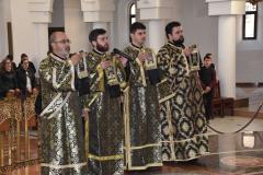 Canonul cel Mare la Catedrala episcopală din Caransebeș