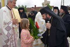 Biserica din Apateu în haine de sărbătoare