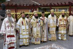 Biserica din Apateu în haine de sărbătoare