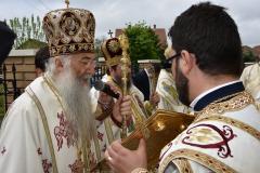 Biserica din Apateu în haine de sărbătoare