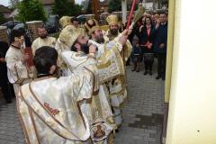 Biserica din Apateu în haine de sărbătoare