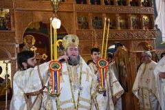 Biserica din Apateu în haine de sărbătoare