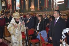 Biserica din Apateu în haine de sărbătoare