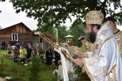 Praznicul „Înălțării Domnului” la Schitul din Reșița