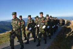 Rugăciune și patriotism pe Muntele Mic