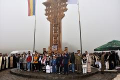 Sfințirea Crucii-monument de la Domașnea