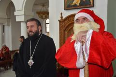 Primii colindători la Catedrala Episcopală din Caransebeș