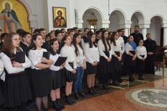 Primii colindători la Catedrala Episcopală din Caransebeș