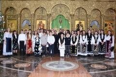 Colindători la Catedrala Episcopală din Caransebeș