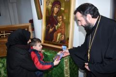 Colindători la Catedrala Episcopală din Caransebeș