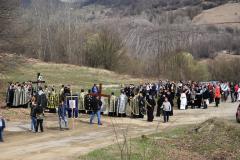 Procesiunea „Drumul Crucii” la Ciudanovița