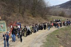 Procesiunea „Drumul Crucii” la Ciudanovița