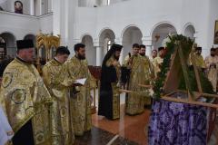 În procesiune de Florii pe străzile Caransebeșului