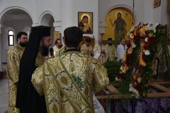 În procesiune de Florii pe străzile Caransebeșului