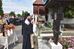 Părintele Episcop Lucian s-a rugat pentru eroi