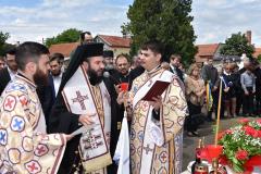 Părintele Episcop Lucian s-a rugat pentru eroi