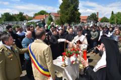 Părintele Episcop Lucian s-a rugat pentru eroi