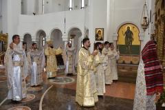 Slujire arhierească la Catedrala Episcopală din Caransebeș