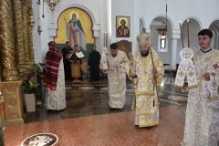 Slujire arhierească la Catedrala Episcopală din Caransebeș