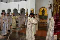 Liturghie arhierească la Catedrala Episcopală din Caransebeș