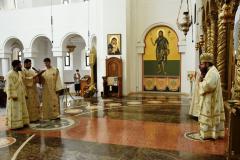 Liturghie arhierească la Catedrala Episcopală din Caransebeș