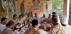 Rugăciune în Episcopia Caransebeșului