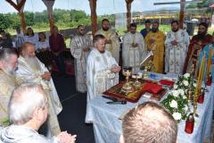 Sărbătoare la metocul Episcopiei Caransebeșului