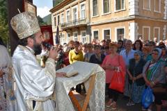 Mănăstirea Băile Herculane în sărbătoare