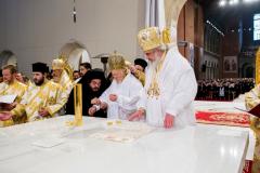 Eveniment istoric: Patriarhul Ecumenic şi Patriarhul României 