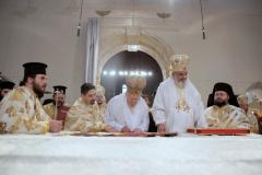 Eveniment istoric: Patriarhul Ecumenic şi Patriarhul României 