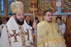 Părintele Episcop Lucian a slujit în Parohia Răchitova