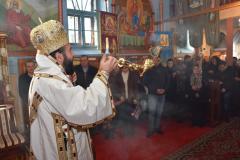 Părintele Episcop Lucian a slujit în Parohia Răchitova