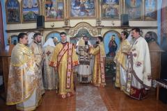 Părintele Episcop Lucian a slujit în Parohia Răchitova