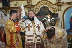 Părintele Episcop Lucian a slujit în Parohia Răchitova