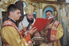 Părintele Episcop Lucian a slujit în Parohia Răchitova